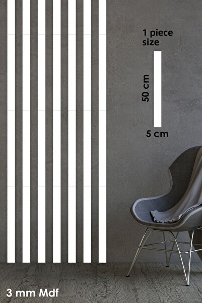 Wooden Factory Decorations Strip Wall Panels Decorative Wall Skirting 1 Pack(...