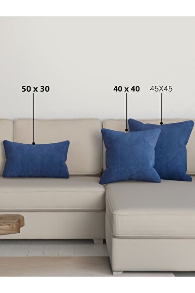 Perle غطاء وسادة رمي من سلسلة Home Daily بلون الياقوت