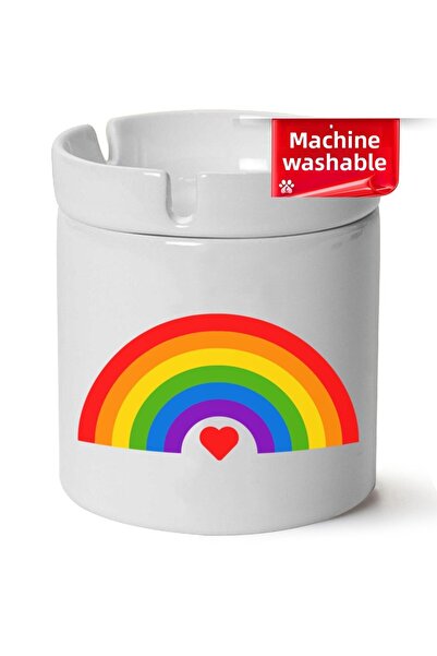 Çakilap LGBT, Pride cu imprimeu Scrumieră din porțelan în formă de ureche de ...