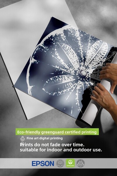 Postifull Frameless Wall Poster, Orange Print, Illustration, Blue Color Poster, 2025 Summer Selection, No:109740