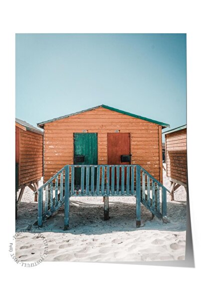 Postifull Безрамна постер, картина с лятна тематика № 97, фотография на плажн...