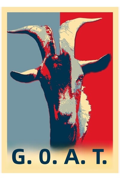 Universal Κατσίκα - Κατσίκα - Η καλύτερη ζωγραφική όλων των εποχών, Ξύλινη δι...