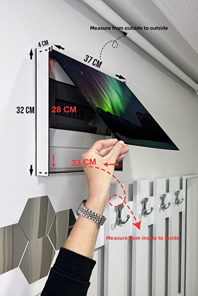 no77decor Кутия за съхранение на предпазители, също картина с изглед към севе...