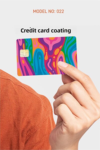 WALLHUMAN Стикер за корица на кредитна карта