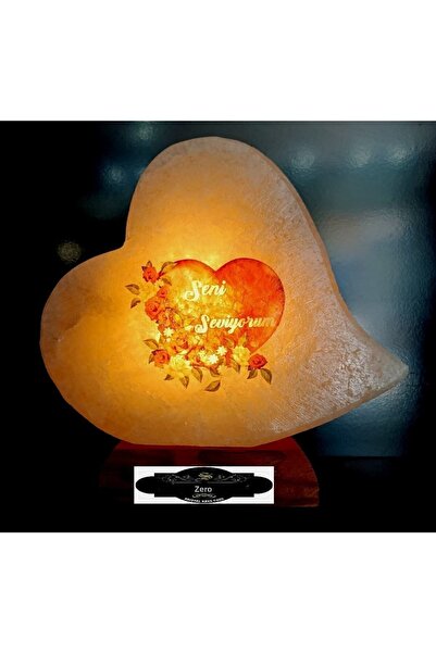 Şifay Çankırı Rock Salt Heart Salt Lamp