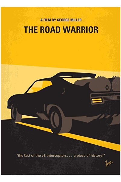 Universal No051- Poster decorativ din lemn Mad Max 2