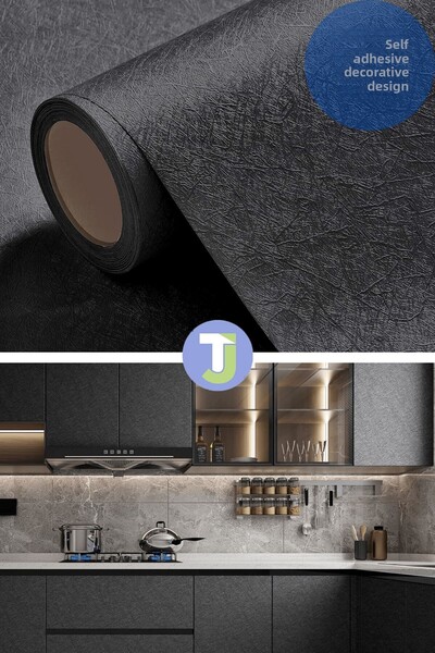 Technojet Self-adhesive Kitchen Bathroom Countertop Wall Cabinet and Table Covering 60cmX500cm