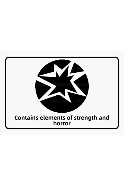 Hayat Poster rtük tv alerte violență și groază fraze amuzante graffiti retro pictură poster din lemn