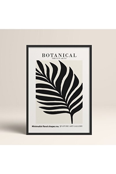 HOMEPACK Tablou cu rame din lemn negru Poster cu rame Decor artistic modern d...