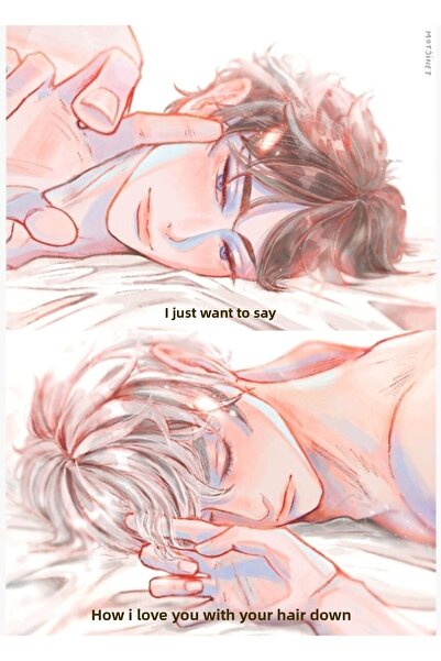 Universal Haikyuu Bokuto Akaashi (sofia By Clairo) Poster decorativ din lemn