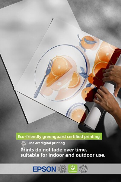 Postifull Black Framed Painting, Orange Slices, Comfort Series Kitchen Wall Painting, No:109130