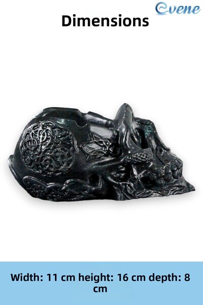 Evene Ashtray Black Ashtray Decorative Ashtray Model 8