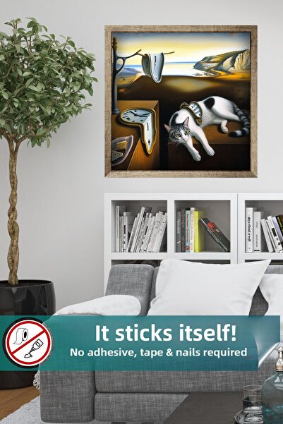 Pi Papers Αφίσα Azmi της μνήμης, Αφίσα γάτας Salvador Dali, Έξυπνη αφίσα από ...