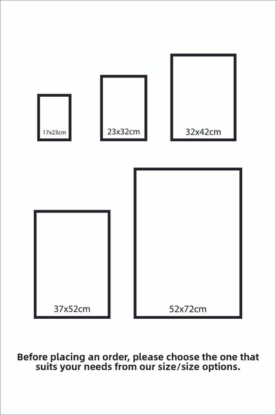 epiqart Δύο Πόλοι Ουσκούνα - Λευκό Πλαίσιο