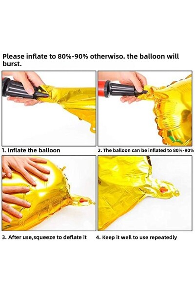 BEST PARTİ DOĞUM GÜNÜ PARTİ SÜSLERİ 1 بالون فويل باللون الوردي الفاتح مقاس 80 سم