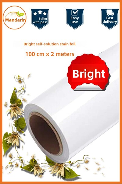 WINK FOL FOLIE Adezivă LUMINOSĂ - 100CM X 2 METRI FOLIE DE ACOPERIRE A ECHIPO...