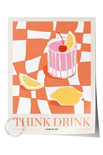 Postifull Αφίσα τοίχου με θέμα την κουζίνα και το δείπνο, αστική αφίσα χωρίς ...