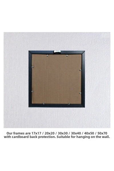 AS TİCARET 45X45 Frame (Without Poster) - Bos1006