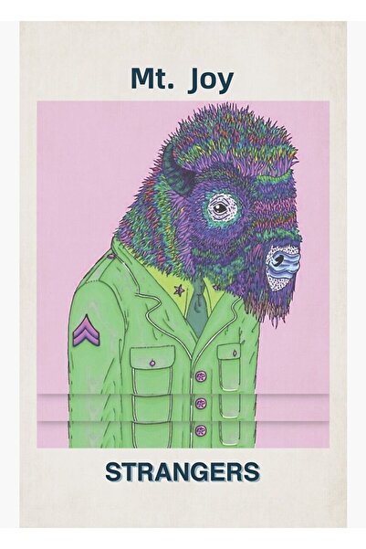 Universal Poster decorativ din lemn Mount Joy