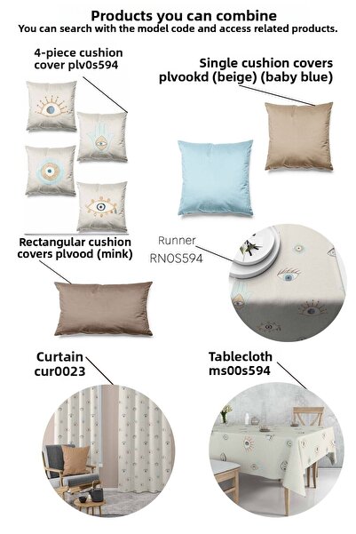 Pilloveland Double Sided Printed Mystery Patterned 4-Piece Suede Throw Pillow Case