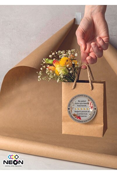 NEON Dijital Baskı Merkezi تم إعداد هذه العبوة لك - شكرًا لك على ملصق الاختيا...