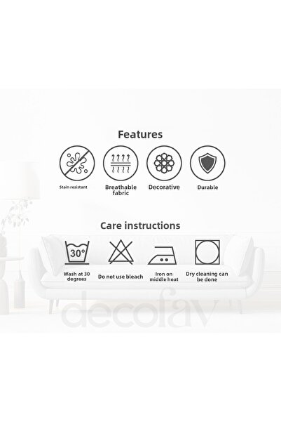 DECO Pastel Gray Velvet - Thai Feather Throw Pillow Cover