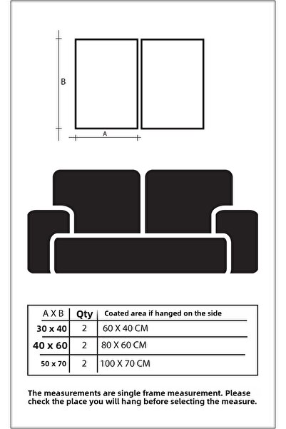 Linacci Double Black Aluminum Metal Framed Brush Artistic White Glass Poster Painting Set