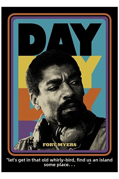 Universal Poster decorativ din lemn Gün Tablo