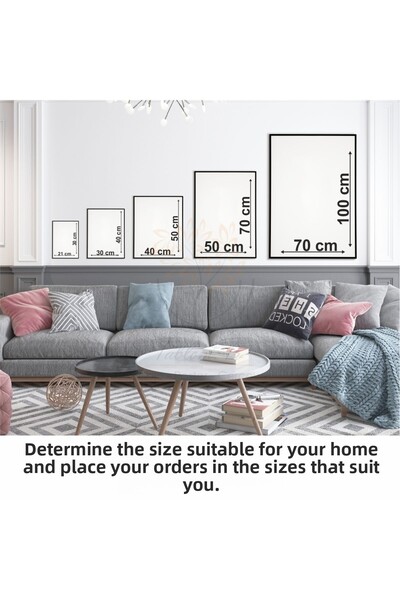 Tablomtr Digital Printed Metal Framed Glass Triple Decorative Table - Coffee Break a