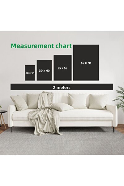 woodhomeworks Wooden Framed 3 Piece Abstract Painting Qmrc45