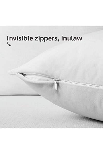 Donetella 2- Pieces Modern 45x45 Throw Pillow Cover - Decorative Covers for Cushions, Filling Not Included