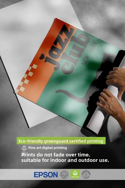 Postifull Wood Framed Painting, the Black Cat Jazz Club - 1, Comfort Series Kitchen Wood Painting, No:108976