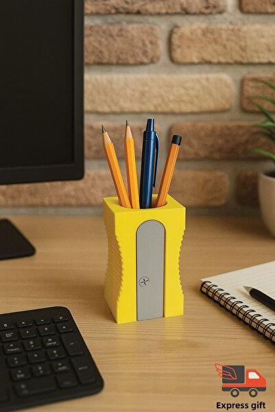expres hediye Държач за моливи за острилка, Държач за моливи във формата на о...