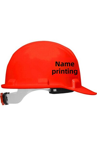 Essafe o مسمار قابل للتعديل من الخلف لقبعة السلامة (CE - EN 397) (يرجى طلب طباعة الاسم من الجزء السفلي)