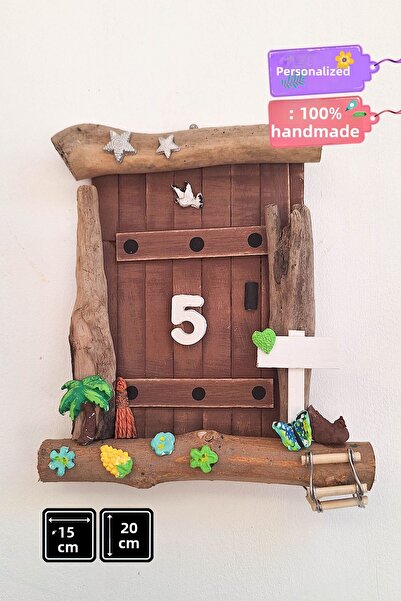 Miss TBee 🏠 هدية لتزيين جدار الباب، تمثال ديوراما هوم