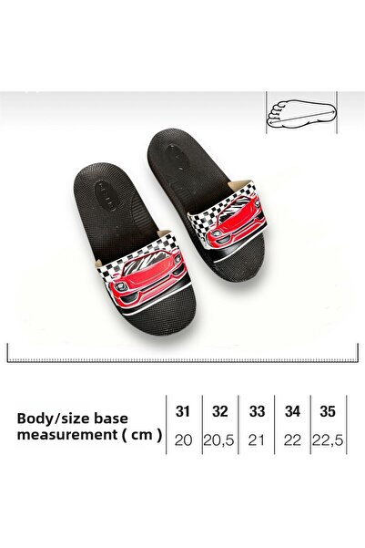 Minamoda Boy's Daily Slippers with Ball Car Figure