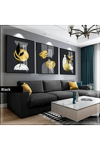 Harika bir ev ΥΠΕΡΑΣΤΗ | ΜΑΥΡΟ & ΧΡΥΣΟ ΣΕΤ ΦΥΛΛΟ ΜΠΟΗΜΙΚΟ ΣΥΝΔΥΑΣΜΟ | ΓΥΑΛΙ Τ...