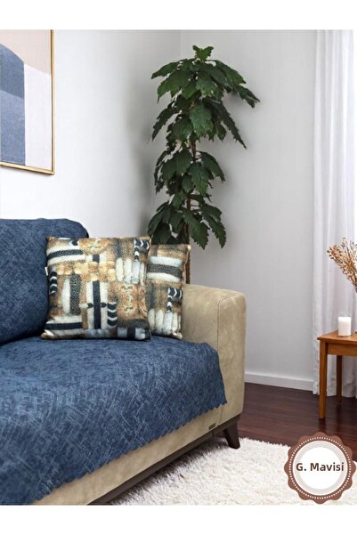 PAWN MARK COMPANY Jacquard Chenille Non-Slip Sofa Cover and Sofa Bed Cover 17...