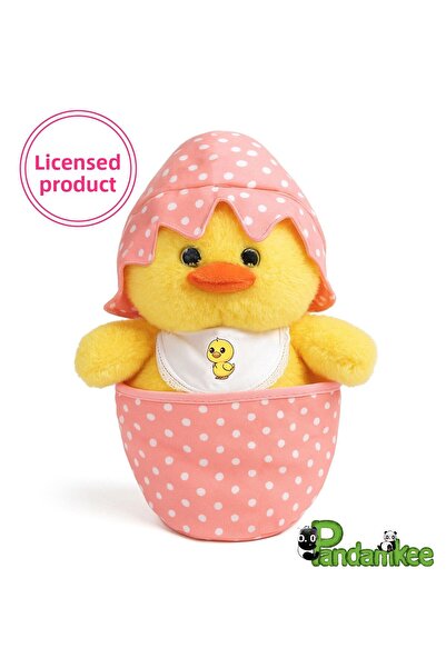 Özgüner Oyuncak Pandamkee Surprise Plush Egg Inside Chick Cute Plush Toy Gift