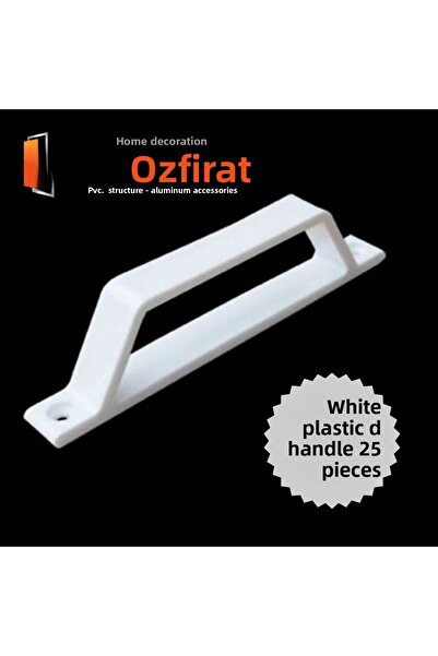 ÖZFIRAT PVC YAPI مقبض باب نافذة من مادة PVC من Pimapen، مقبض بلاستيكي أبيض عل...