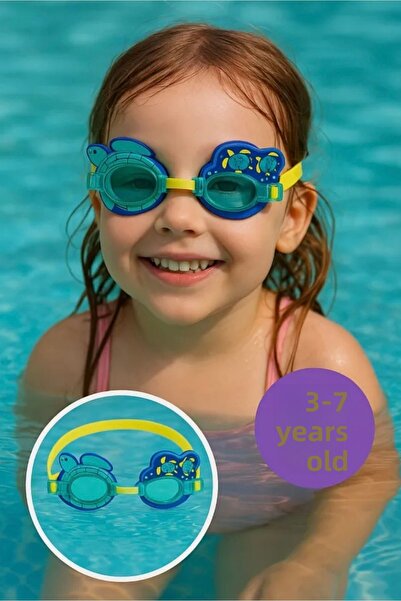 BESTWAY نظارات حمام السباحة البحرية للأطفال من عمر 3 إلى 7 سنوات