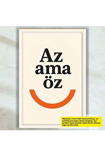 Hayat Poster mici, dar citate inspiraționale murale pictură retro din lemn po...