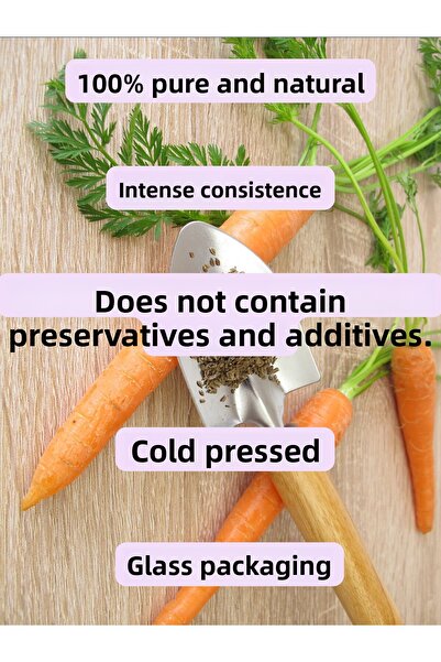 Antik Şifa Carrot Seed Oil and Apricot Kernel Oil 2 X 20 ml - 100% Cold Pressed Pure