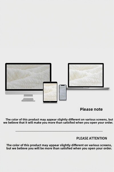 PARELDA HOME Cream (Ekru) Star Floor Covering Sofa Cover/Armchair Cover 115X200