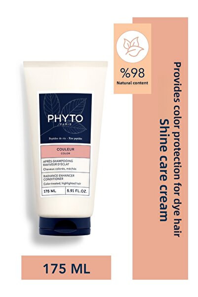 Phyto بلسم كولور راديانس 175 مل للنساء - علاج عشبي للشعر المصبوغ والمُعالج