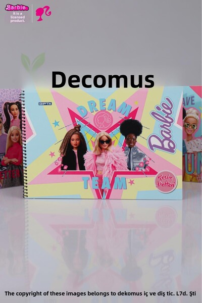 Barbie Dekomus Licensed Barbie Photo Album 17X24 cm 15 Leaves