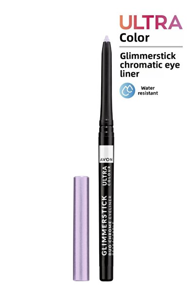 AVON قلم تحديد العيون من Glimmerstick Chromatic مع حجاب أرجواني
