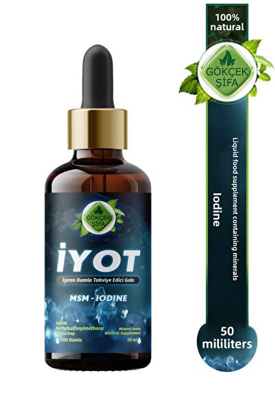 Gökçek Şifa Msm Iodine (Msm Iodine) 50 Ml.