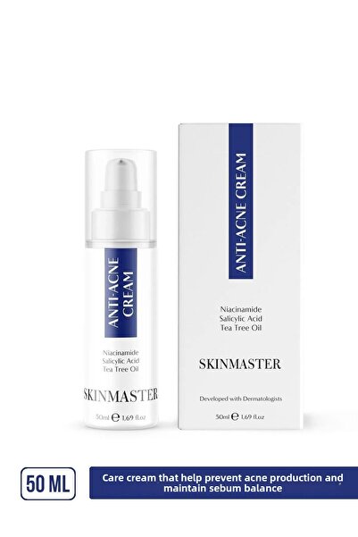 SkinMaster حب الشباب والرؤوس السوداء - كريم العناية بتوازن الدهون Bha 2% + ني...