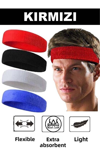 Liggo Towel Hair Band Sweatband Headband Tennis Band Basketball Band Sports Hair Band